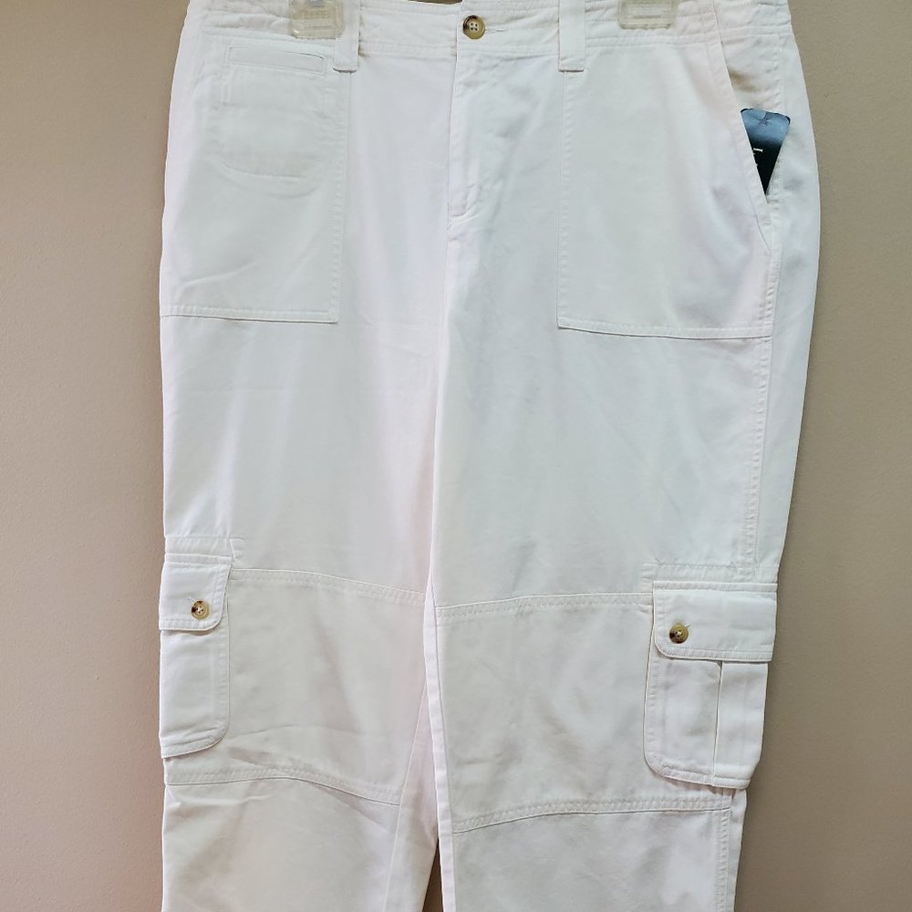 Ralph Lauren English Cream Pocket Pants